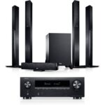 Bild von Teufel LT 4 + Denon AVR-X1700H DAB  Zwart/zwart
