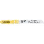 Bild von Milwaukee decoupeerzaagblad hout laminaat Bi-metaal neerwaartse tand  60 x 1,9 mm (5 Stuks)