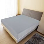 Bild von vidaXL Hoeslakens 2 st jersey 160×200 cm katoen grijs