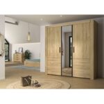 Bild von Gami Hoge kast Sofia Ladekast, universele stijl, past in alle moderne interieurs beige