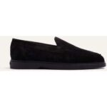 Bild von Mason Garments Black Suede Amalfi Loafers for Men and Women