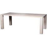 Bild von ABC Kantoormeubelen Vergadertafel Lissabon breed 200CM diep 90CM bladkleur Dark Oak Matlak