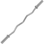 Bild von Tunturi Olympische Curlstang Chroom l 120 cm l 375 kg l Ø 50 mm