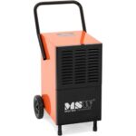 Bild von MSW Bouwdroger – 55 l / 24 u – 62 m² – 500 m³/u – met handvat en 2 wielen 10062758