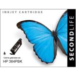 Bild von SecondLife Inkt, HP 364 PBK XL (Foto Zwart)
